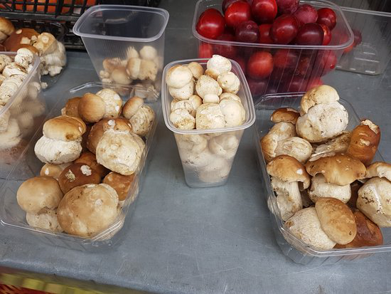 Які гриби продають у Луцьку і скільки вони коштують (відео)