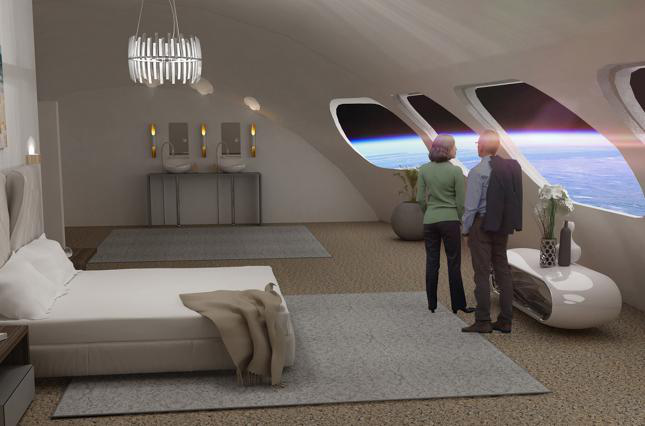 Американці планують відкрити космічний готель з баскетболом і батутом