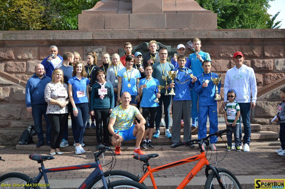 Волинська збірна стала першою в чемпіонаті України серед бігунів