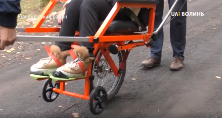 Лісом, пляжем і в гори: лучанин розробив візок для людей з інвалідністю (відео)