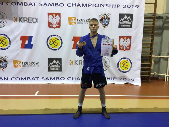 Волинянин став срібним чемпіоном Європи із бойового самбо