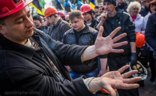У Нововолинську страйкують шахтарі