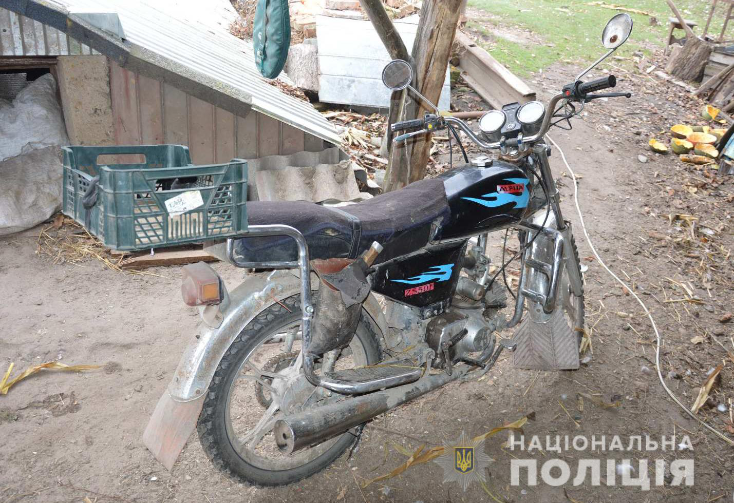 На Волині четверо підлітків за ніч поцупили в селі мотоцикл і скутер