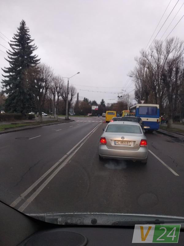 У Луцьку маршрутка з пасажирами потрапила в аварію