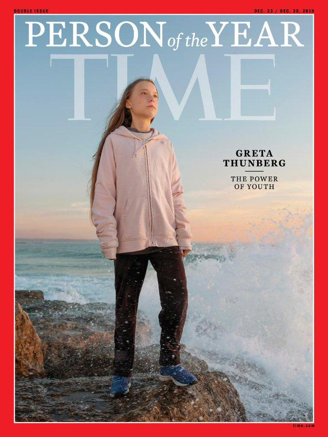 Екоактивістка Грета Тунберг стала «Людиною року» за версією Time