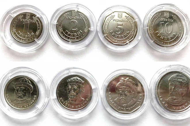 В Україні ввели в обіг нові гроші – монета 5 гривень та оновлені 50 (фото)
