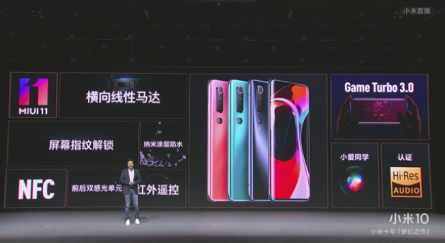 Xiaomi Mi 10  і Mi 10 Pro представили офіційно: характеристики і ціна