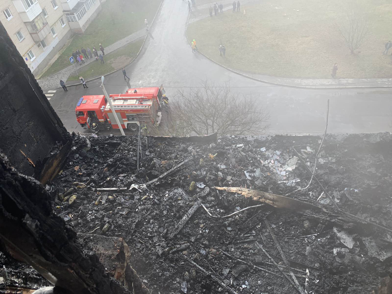 Пожежа в Луцьку: врятували двох жінок і дитину  (фото)