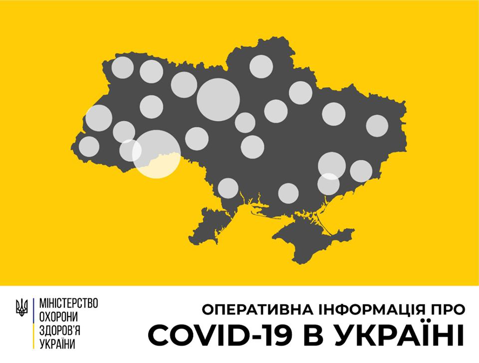 +96 хворих: станом на вечір 31 березня в Україні зафіксували 645 випадків коронавірусу