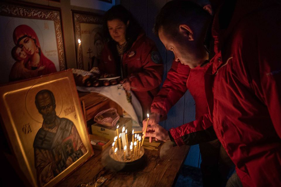 Як українські полярники відсвяткували Великдень в Антарктиді (фото)