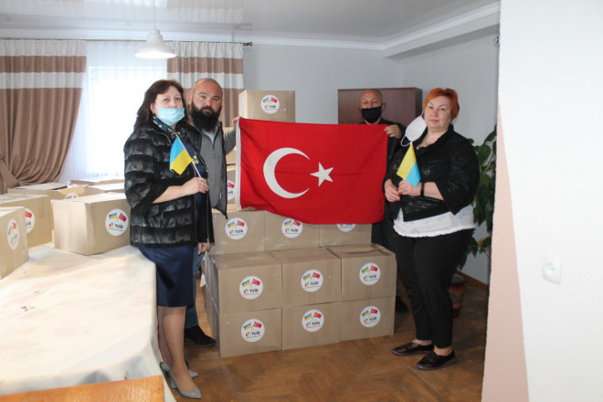 Волиняни отримають благодійну допомогу з Туреччини