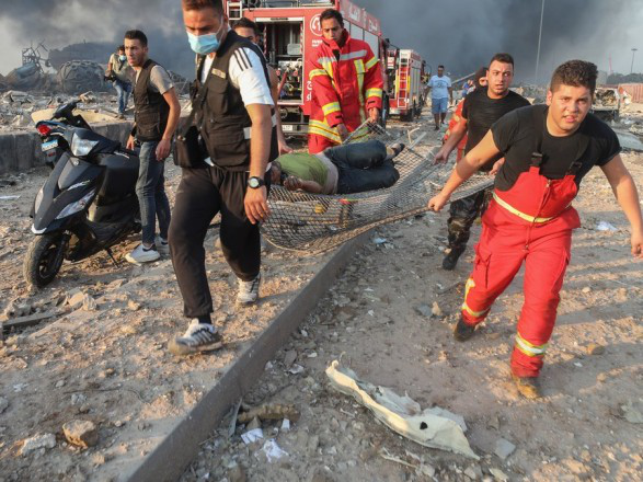 «2200 людей зазнали поранень внаслідок вибухів у Бейруті», -  Червоний Хрест