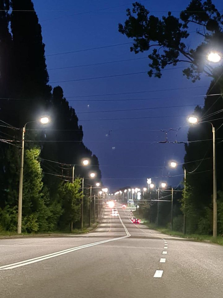 На Львівській у Луцьку засвітили майже 250 нових LED-ліхтарів (фото)