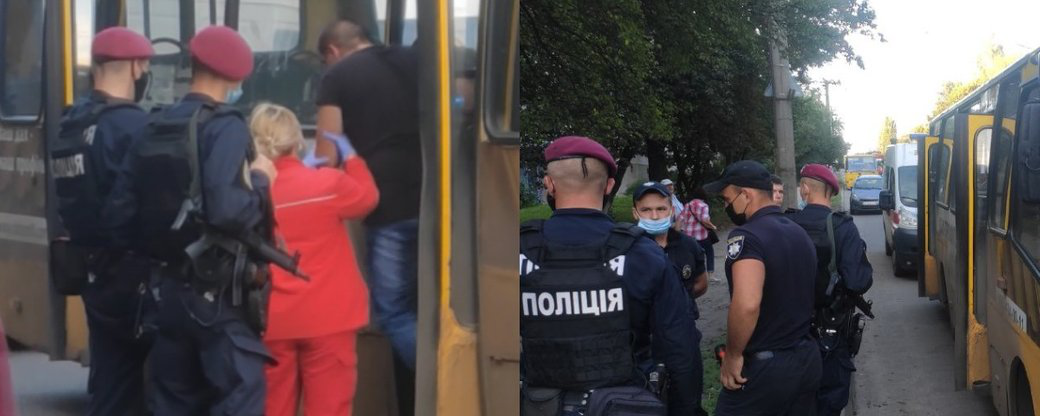 Зупинили маршрутку на ходу: у Луцьку невідомі побили водія (відео)