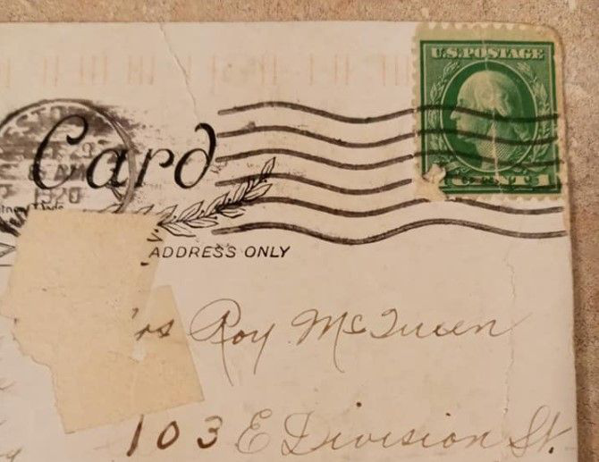 Послання з минулого: американка отримала листівку, відправлену 100 років тому
