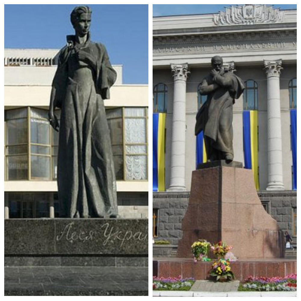 Пам'ятники Українці та Шевченку в Луцьку владика Михаїл пропонує поміняти місцями вже до лютого 2021 року