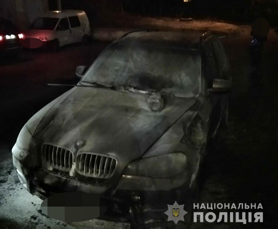 Підпал авто в Луцьку: поліція з’ясовує обставини