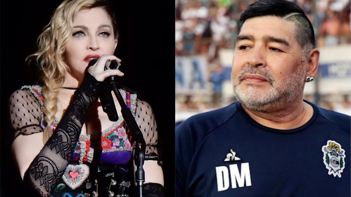 Переплутали: після смерті Марадони в соцмережах оплакують співачку Мадонну