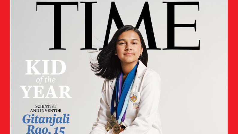 Журнал Time вперше обрав «Дитину року». Нею стала 15-річна науковиця