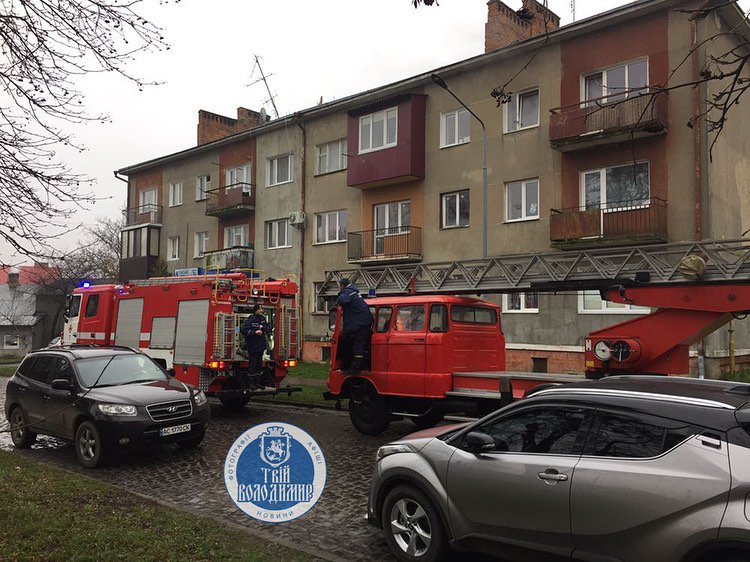 У Володимирі-Волинському – пожежа у житловому будинку (фото)