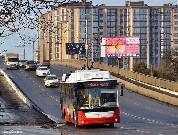 У Луцьку знову тестують тролейбуси (фото)