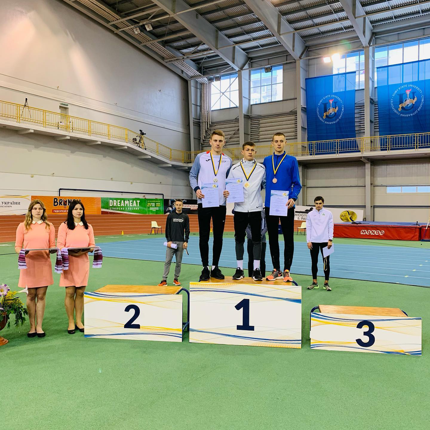 Волиняни здобули три медалі на Чемпіонаті України з легкої атлетики
