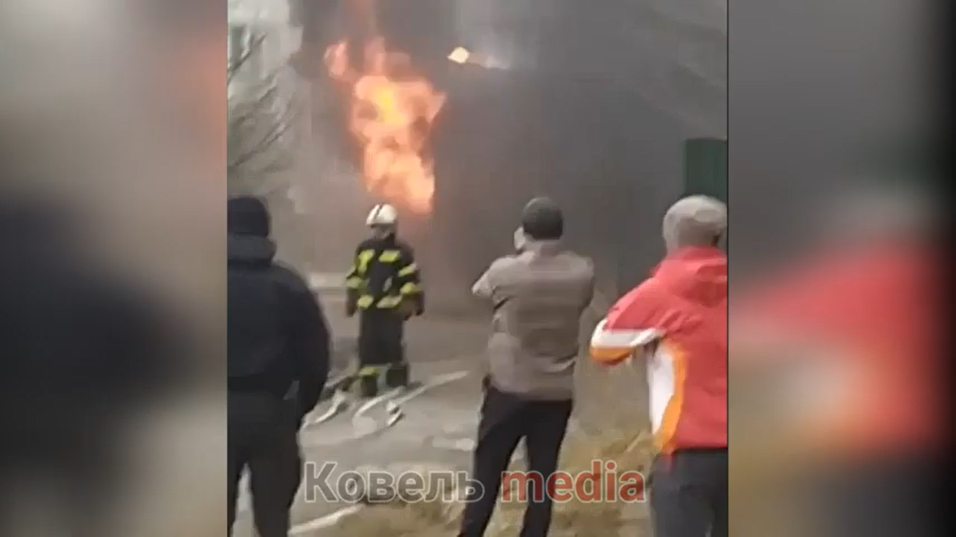 Пожежа у Ковелі: біля садочка палав трансформатор (відео)