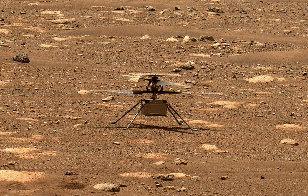 Три метри над поверхнею Марса: NASA запустило безпілотний вертоліт