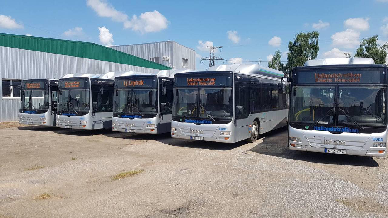 У Луцьку запустять ще сім новеньких автобусів MAN (фото)