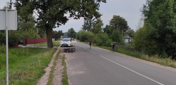 У волинському селі мотоцикл збив 11-річну дитину (фото)