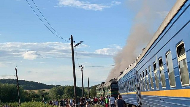 На Одещині загорівся вагон потяга «Одеса-Ковель» – його відчепили  (відео)