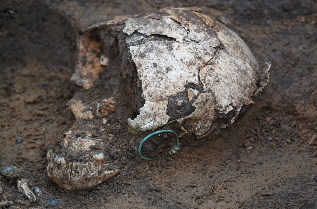 На Полтавщині розкопали дитяче поховання ІV століття до н. е. (фото)