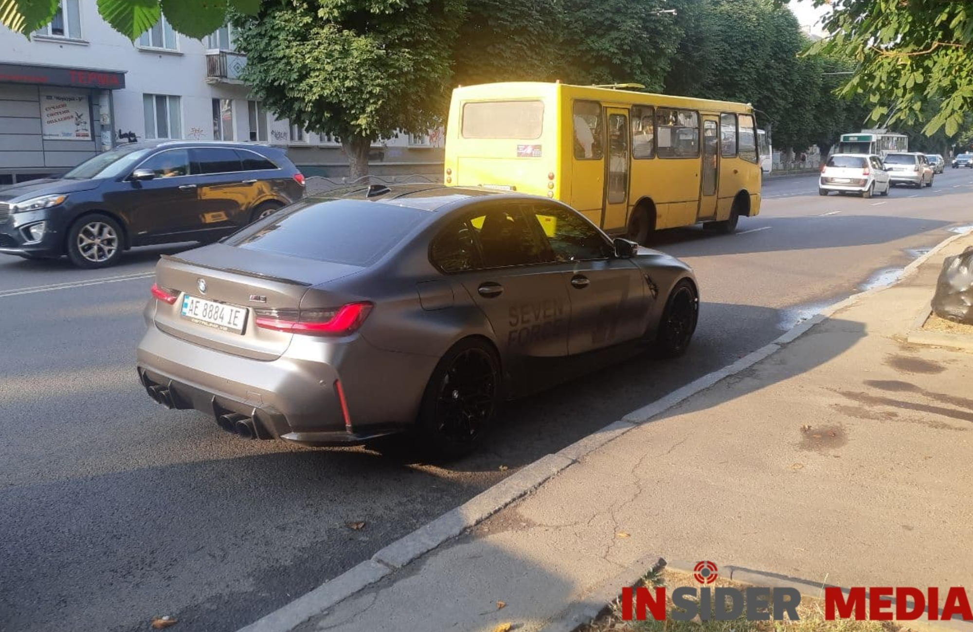 У Луцьку затримали водія BMW, що дрифтував «перед носом» у патрульних
