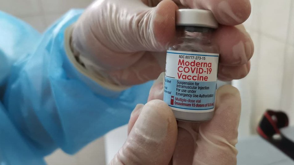 На Волині розпочали щеплювати вакциною  Moderna
