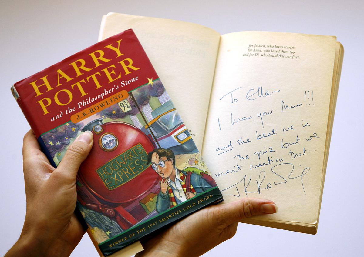 Першу видання книги про Гаррі Поттера продали за понад 111 тисяч доларів