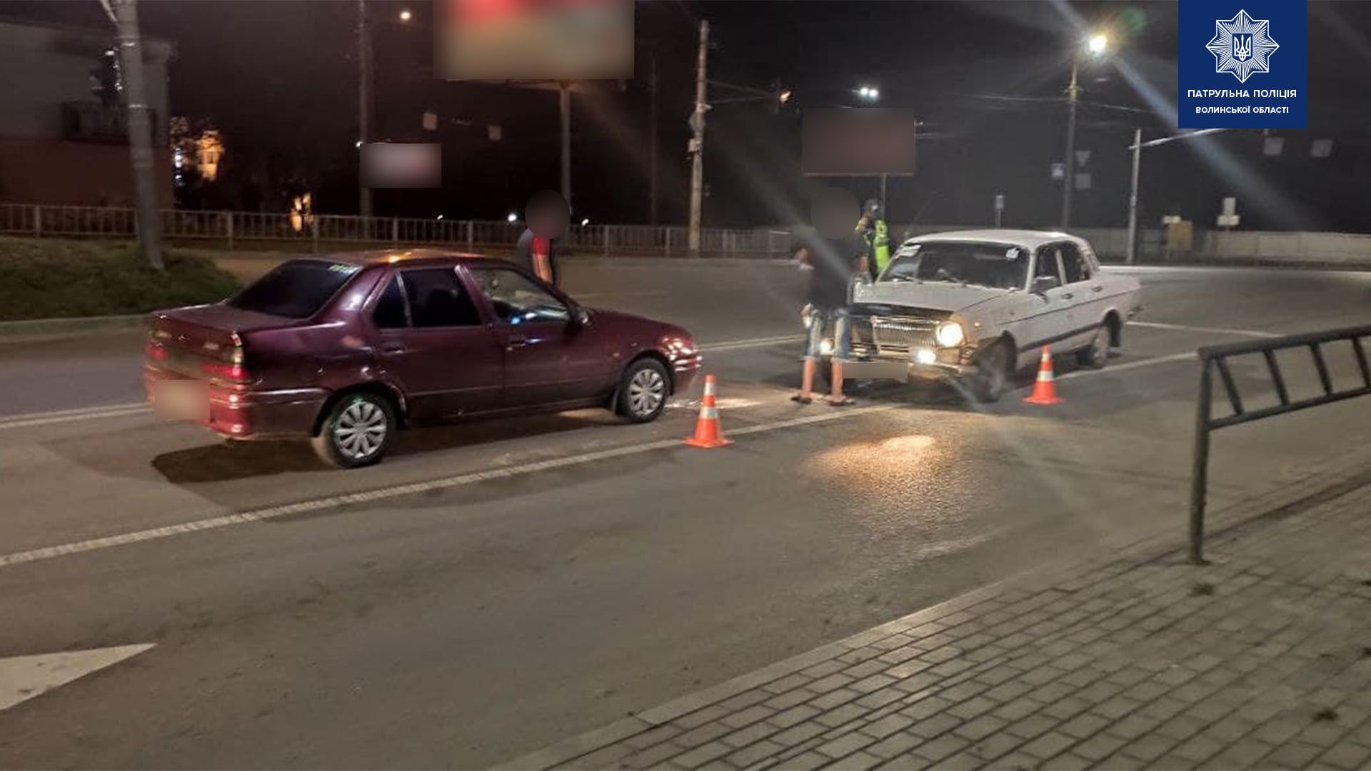 Нічна ДТП у Луцьку: водій був «під мухою»