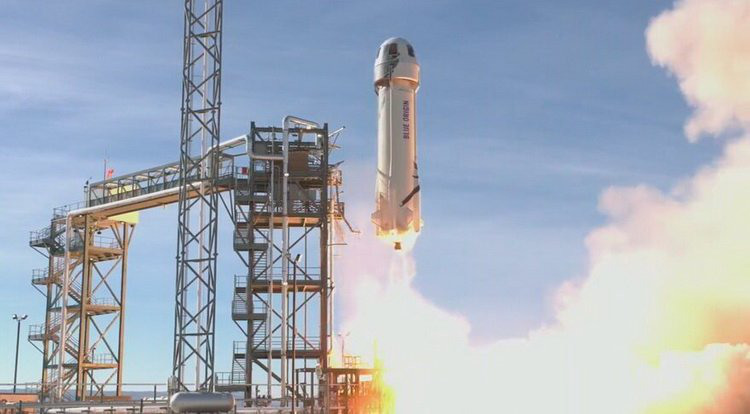 Компанія Безоса здійснить суборбітальний запуск своєї ракети New Shepard