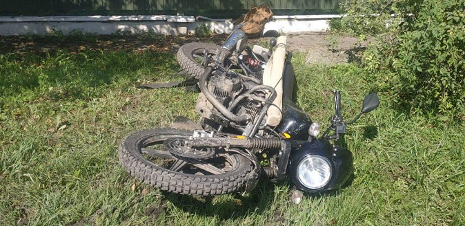 На Волині вантажівка збила мотоцикліста (фото, відео)