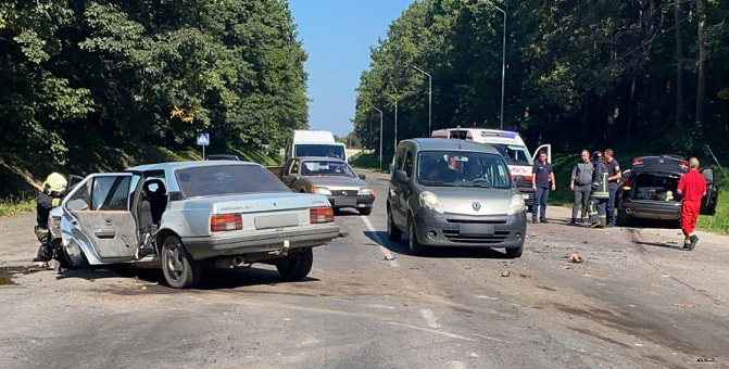 У ДТП в Ківерцях постраждали водії (фото, відео)