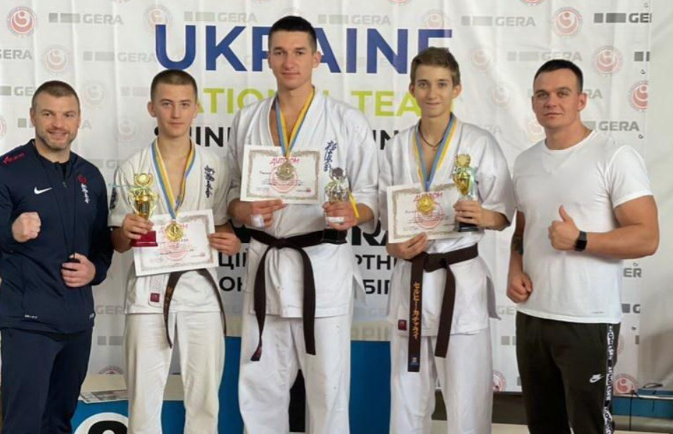 Троє волинян вибороли нагороди на чемпіонаті Європи з карате (фото)