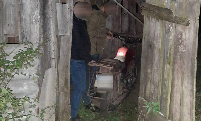 27-річний волинянин вкрав у свого односельця мотоцикл (фото)