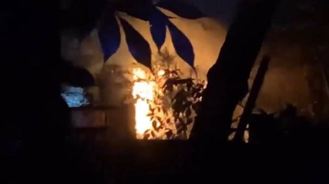 У Луцьку на вулиці Лесі Українки трапилась пожежа (відео)