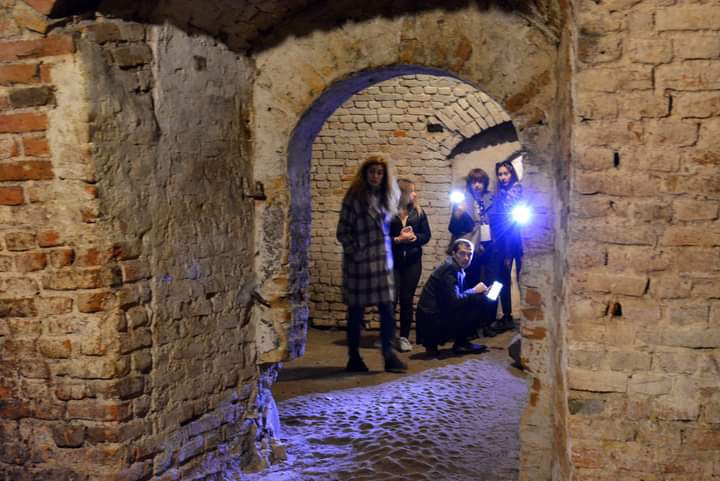 Показали перші фото підземель Олицького замку