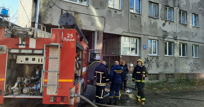 У Луцьку і районі за добу сталися чотири пожежі