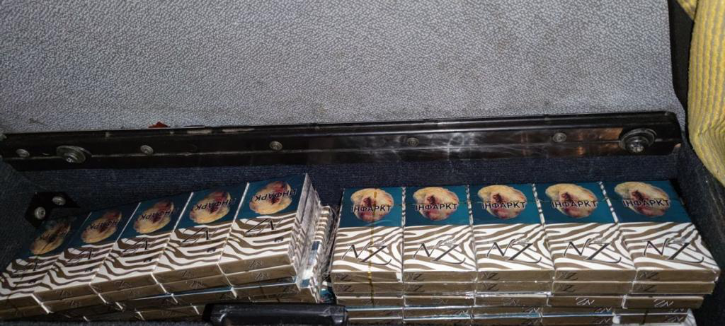 У «Ягодині» впіймали поляка, який віз пів тисячі пачок сигарет (фото)