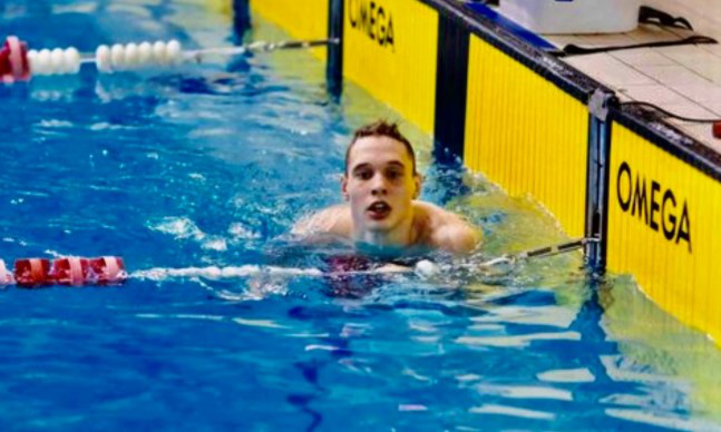 Юний плавець-лучанин встановив рекорд на чемпіонаті світу