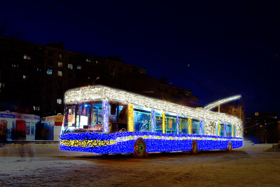 Як у Луцьку курсуватиме громадський транспорт в новорічну ніч