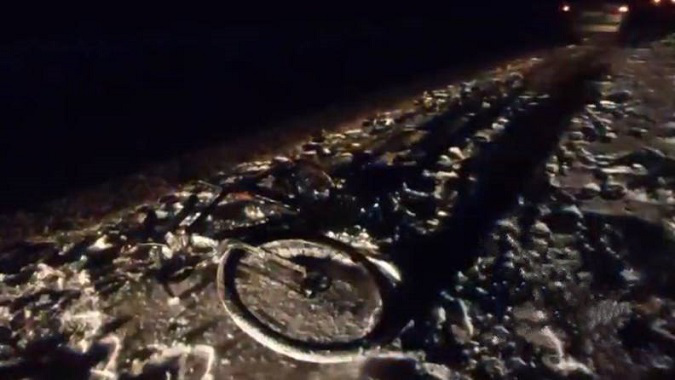 Не помітив: поблизу Луцька автомобіль збив велосипедиста (відео)