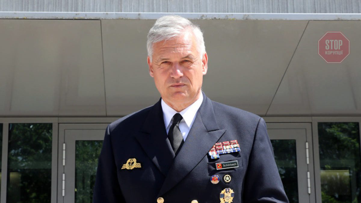 Німецького командувача ВМС, який зробив скандальну заяву щодо України, звільнили