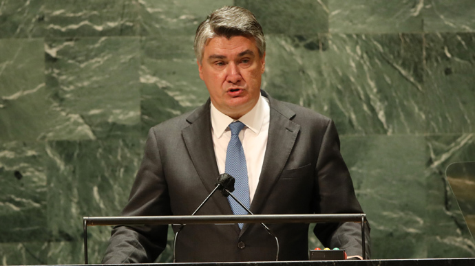 Президент Хорватії заявив, що Україні не місце в НАТО